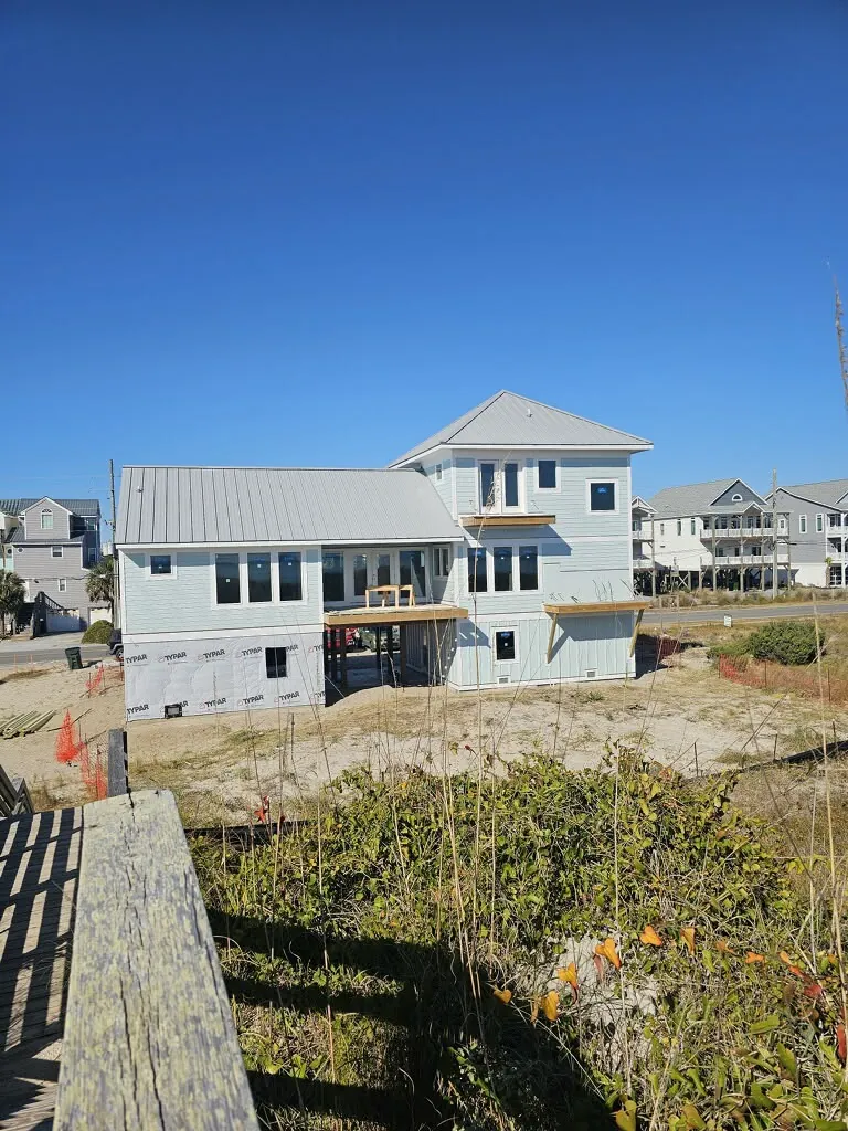 Coastal home exterior project