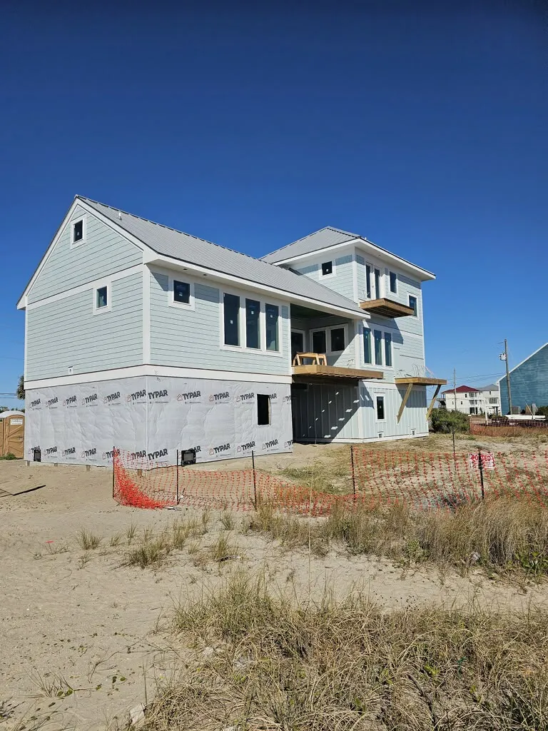 Beach house exterior project