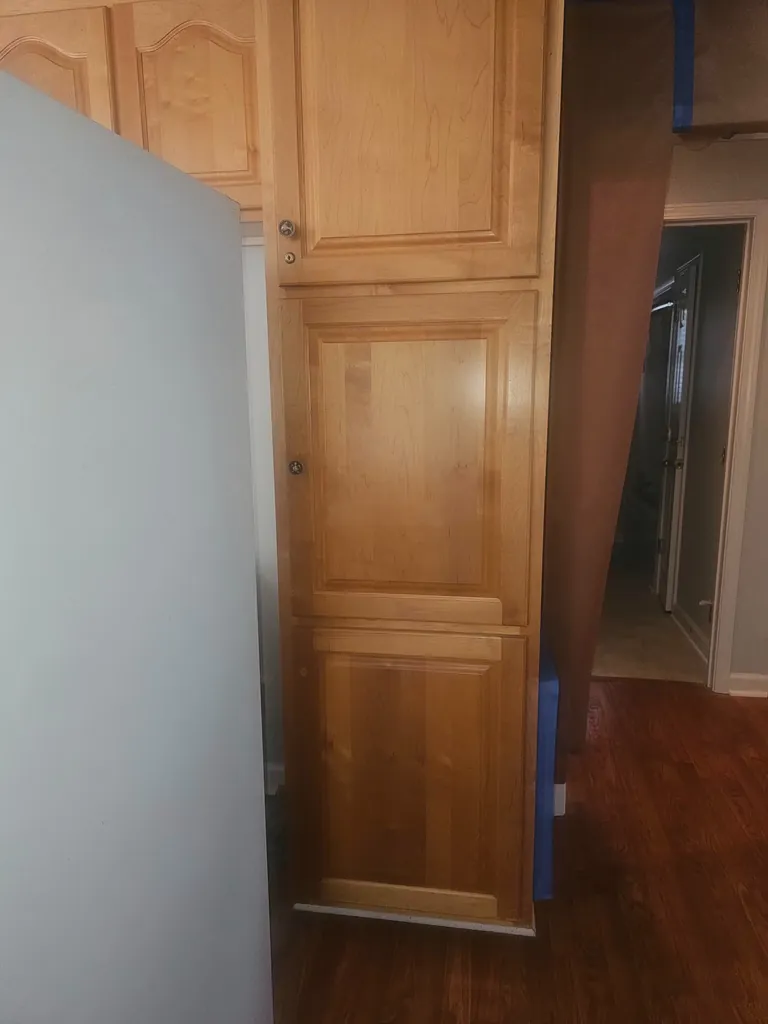 Cabinet before painting